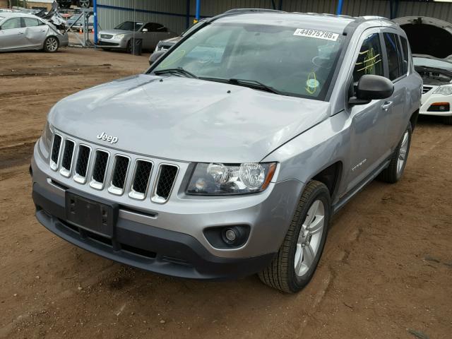 1C4NJDBB1ED831113 - 2014 JEEP COMPASS SP 灰色 照片 2