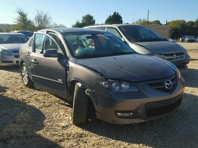 JM1BK323181180073 - 2008 MAZDA 3 S GRAY photo 1