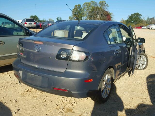 JM1BK323181180073 - 2008 MAZDA 3 S GRAY photo 4