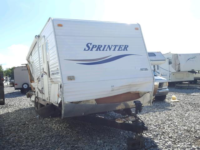 4YDT2742571531210 - 2016 KEYSTONE SPRINTER WHITE photo 1