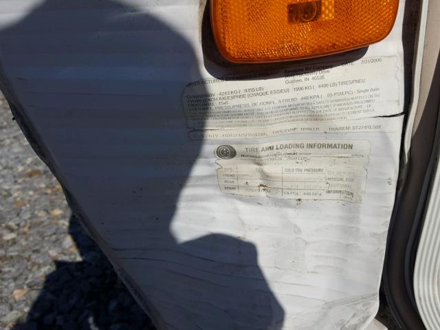 4YDT2742571531210 - 2016 KEYSTONE SPRINTER თეთრი ფოტო 10