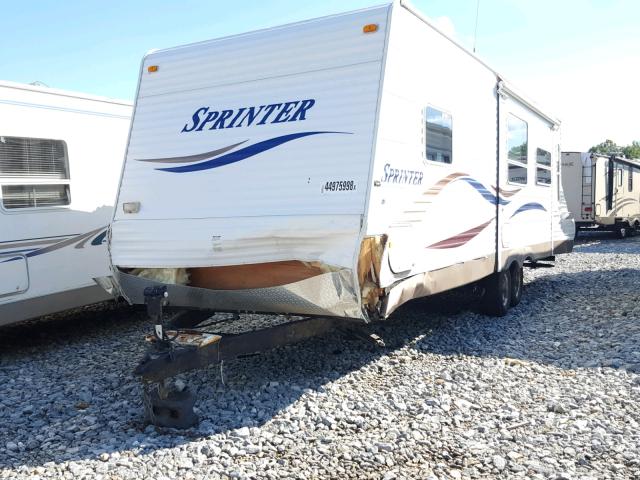 4YDT2742571531210 - 2016 KEYSTONE SPRINTER თეთრი ფოტო 3