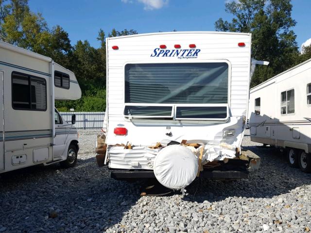 4YDT2742571531210 - 2016 KEYSTONE SPRINTER თეთრი ფოტო 5