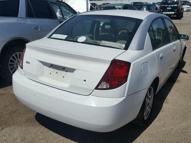 1G8AL52F23Z111623 - 2003 SATURN ION LEVEL WHITE photo 4