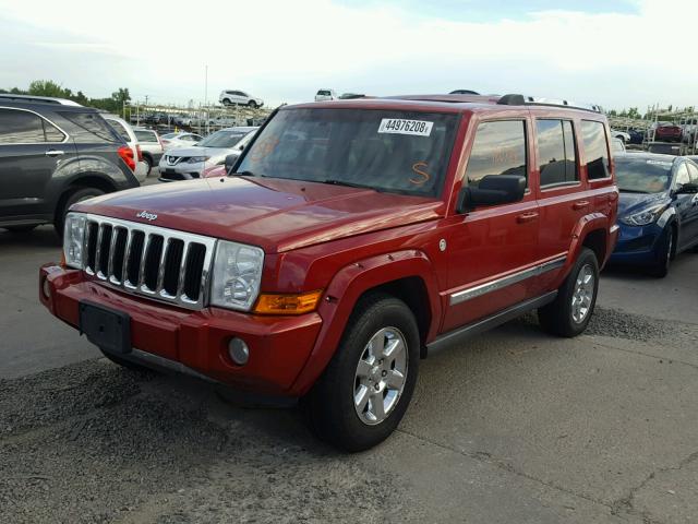1J8HG582X6C293259 - 2006 JEEP COMMANDER Qırmızı foto 2