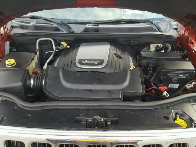 1J8HG582X6C293259 - 2006 JEEP COMMANDER Qırmızı foto 7