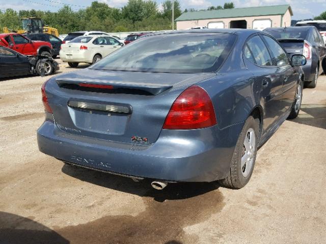 2G2WP552171185353 - 2007 PONTIAC GRAND PRIX GREEN photo 4