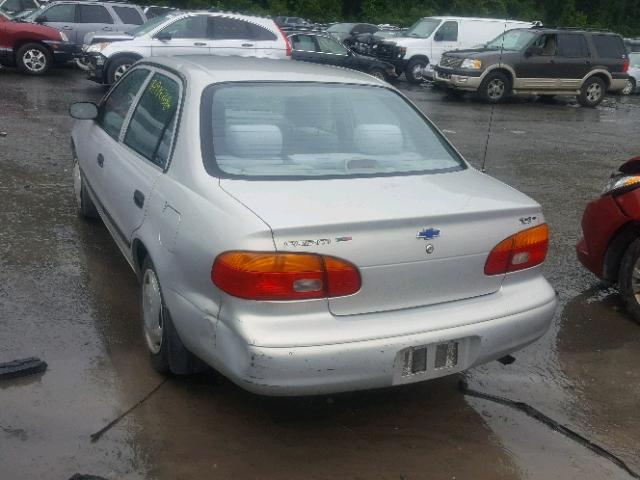 1Y1SK52872Z413773 - 2002 CHEVROLET GEO PRIZM 银色 照片 3