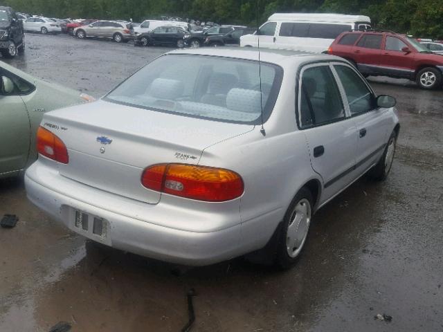 1Y1SK52872Z413773 - 2002 CHEVROLET GEO PRIZM 银色 照片 4