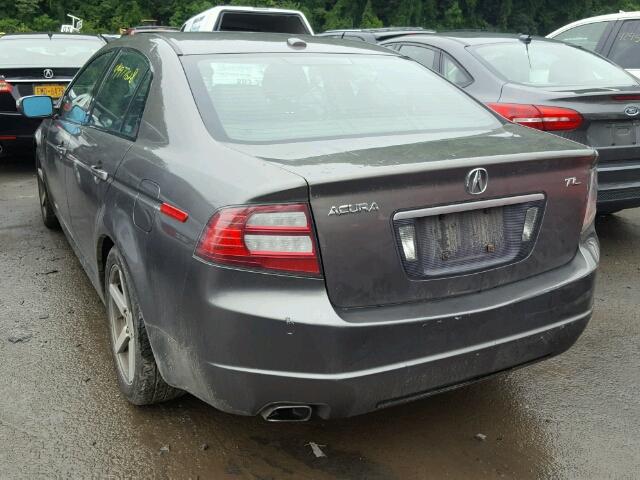 19UUA66207A014173 - 2007 ACURA TL TAN photo 3