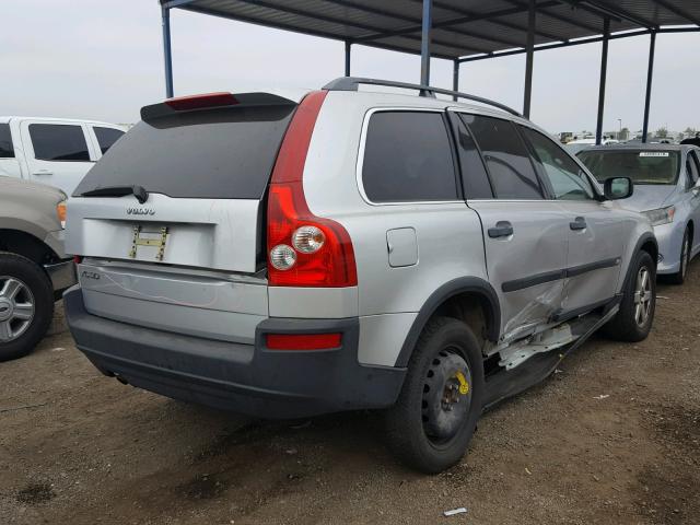 YV1CY592651163822 - 2005 VOLVO XC90 SILVER photo 4