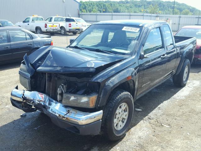 1GTDT196458208526 - 2005 GMC CANYON BLACK photo 2