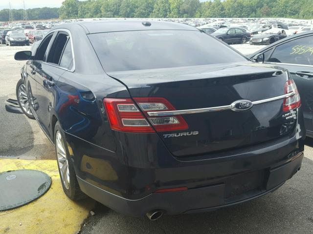 1FAHP2F83DG134379 - 2013 FORD TAURUS LIM BLACK photo 3