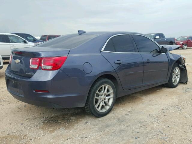 1G11C5SL2FF175929 - 2015 CHEVROLET MALIBU 1LT BLUE photo 4