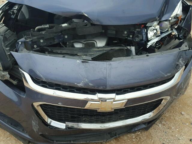 1G11C5SL2FF175929 - 2015 CHEVROLET MALIBU 1LT BLUE photo 7