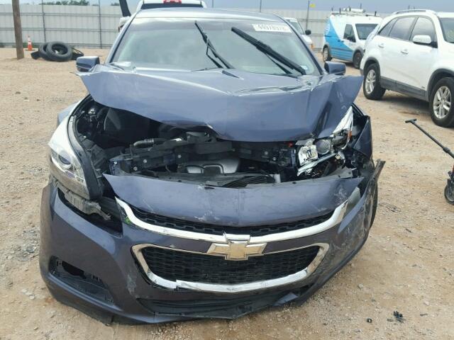 1G11C5SL2FF175929 - 2015 CHEVROLET MALIBU 1LT BLUE photo 9