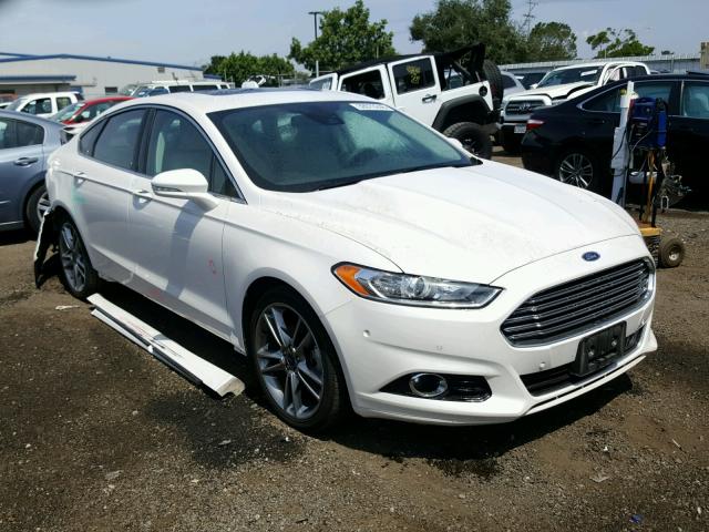 3FA6P0K98FR234886 - 2015 FORD FUSION TIT WHITE photo 1