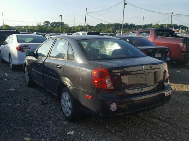 KL5JD56Z27K628433 - 2007 SUZUKI FORENZA BA BLACK photo 3