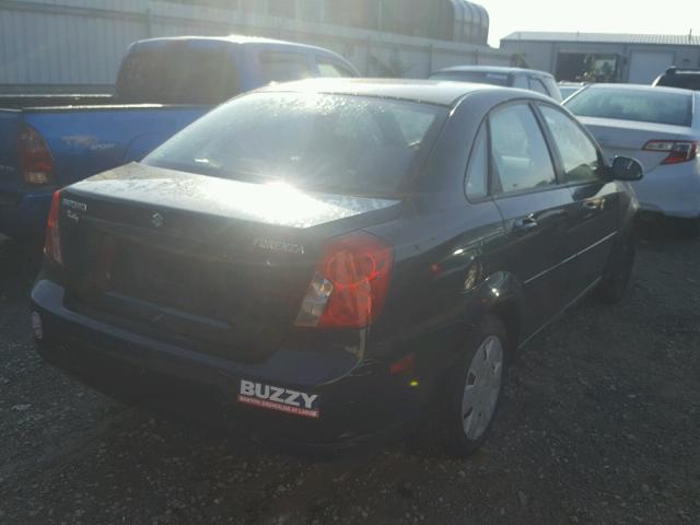 KL5JD56Z27K628433 - 2007 SUZUKI FORENZA BA BLACK photo 4