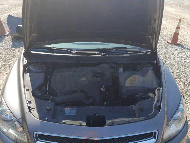 1G1ZA5E04CF298394 - 2012 CHEVROLET MALIBU LS GRAY photo 7