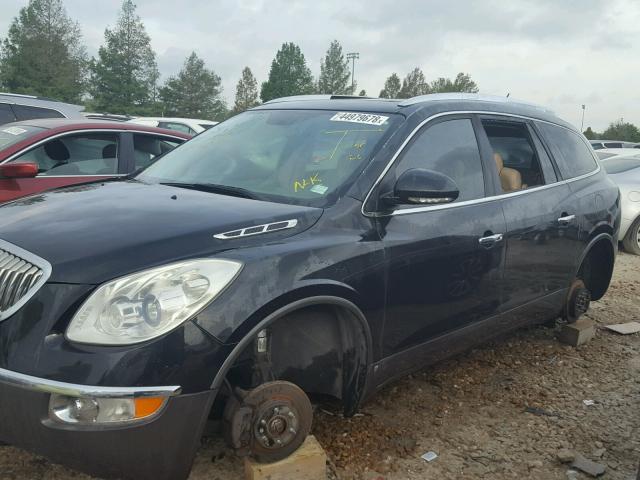 5GAEV23768J190731 - 2008 BUICK ENCLAVE CX BLACK photo 9