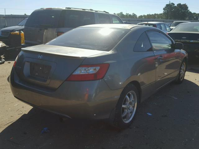 2HGFG11668H552075 - 2008 HONDA CIVIC LX BROWN photo 4