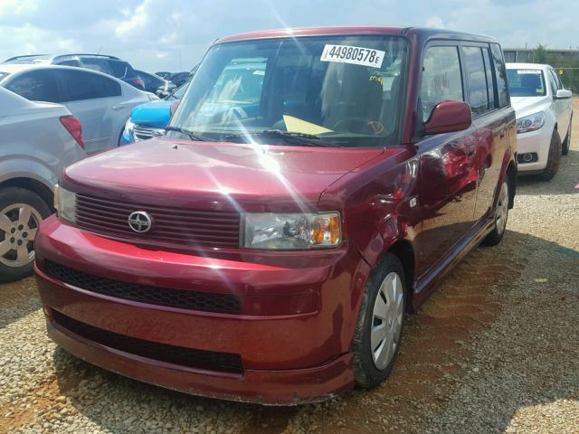 JTLKT324264081851 - 2006 TOYOTA SCION XB Granate foto 2