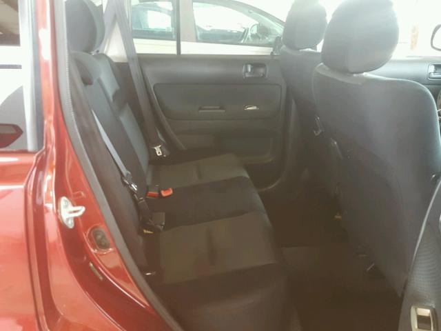 JTLKT324264081851 - 2006 TOYOTA SCION XB Granate foto 6