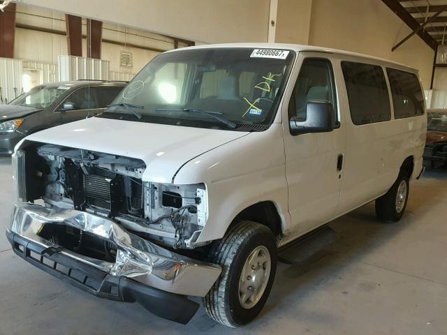 1FBNE3BL5ADA73539 - 2010 FORD ECONOLINE WHITE photo 2