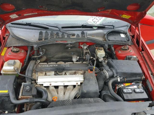 YV1LS5547V2387166 - 1997 VOLVO 850 RED photo 7