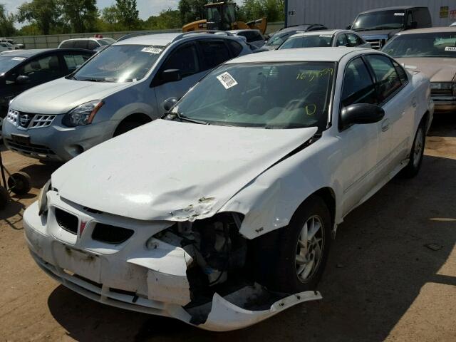 1G2NF52E24M669819 - 2004 PONTIAC GRAND AM S თეთრი ფოტო 2