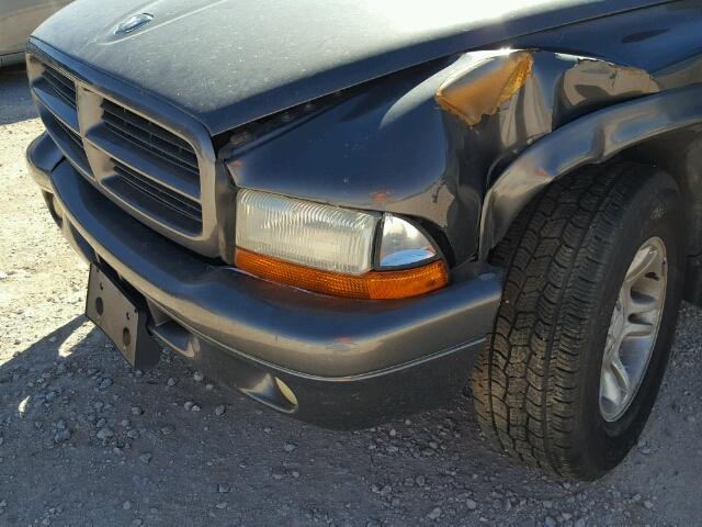 1B4HR28N91F634147 - 2001 DODGE DURANGO CHARCOAL photo 9