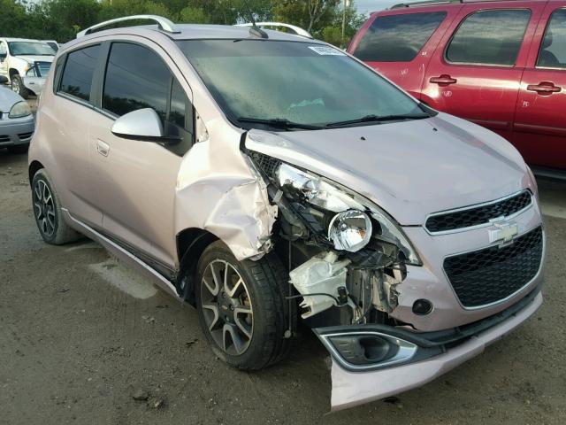 KL8CF6S95DC553489 - 2013 CHEVROLET SPARK 2LT PINK photo 1