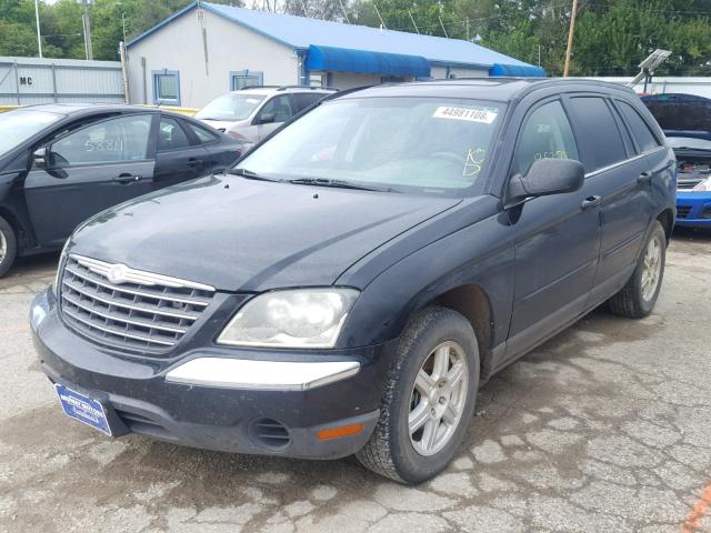 2A4GM68436R853210 - 2006 CHRYSLER PACIFICA T BLACK photo 2