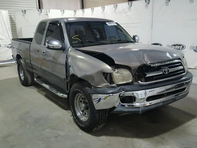 5TBRT3415YS032107 - 2000 TOYOTA TUNDRA GRAY photo 1