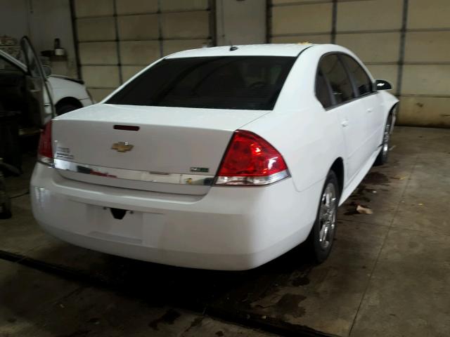 2G1WA5EK1A1209518 - 2010 CHEVROLET IMPALA WHITE photo 4