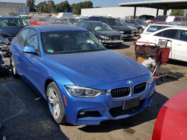 WBA8B3C51GK384291 - 2016 BMW 340 I Синій фото 1