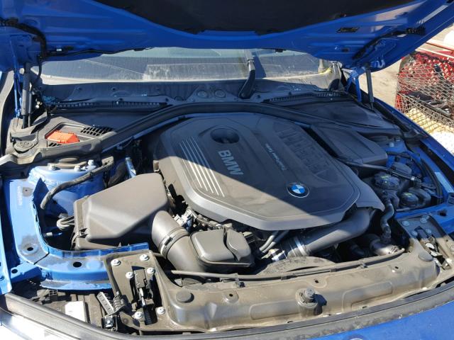 WBA8B3C51GK384291 - 2016 BMW 340 I Синій фото 7