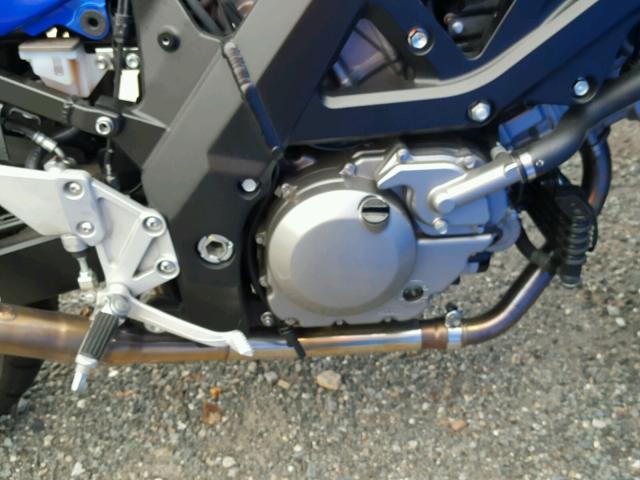 JS1VP53B372100131 - 2007 SUZUKI SV650 BLUE photo 7