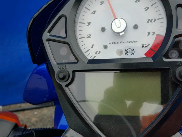 JS1VP53B372100131 - 2007 SUZUKI SV650 BLUE photo 8