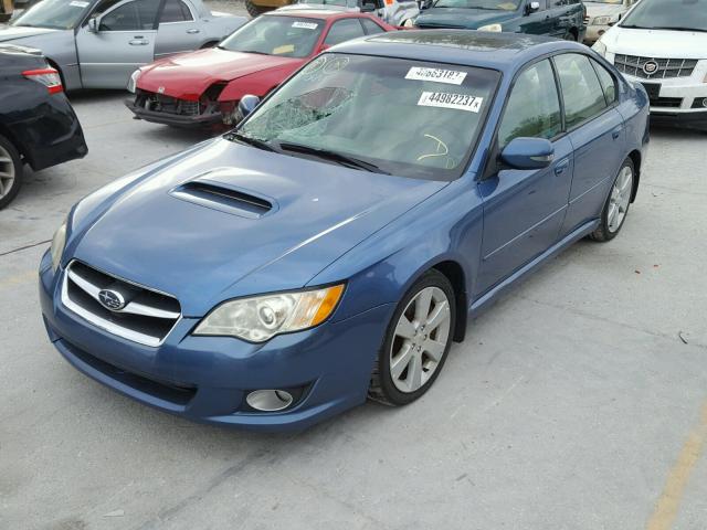 4S3BL676694210704 - 2009 SUBARU LEGACY 2.5 BLUE photo 2