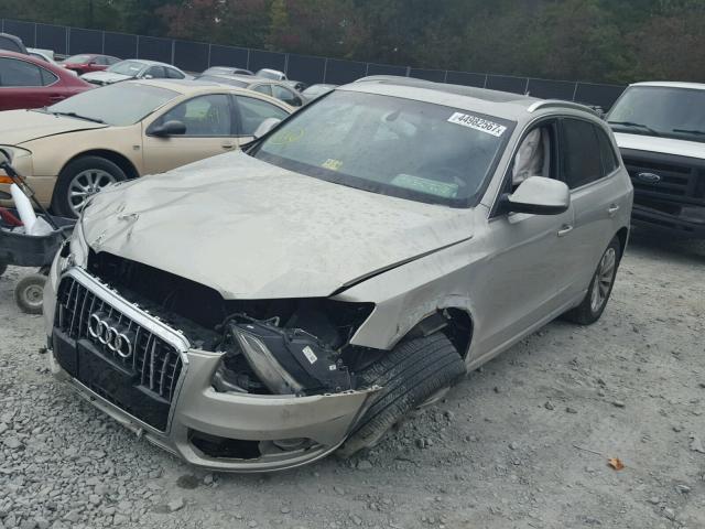 WA1LFAFP7EA064795 - 2014 AUDI Q5 PREMIUM GRAY photo 2