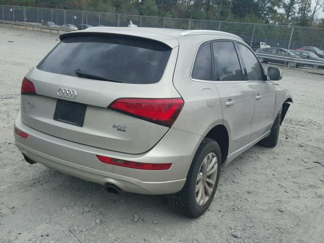 WA1LFAFP7EA064795 - 2014 AUDI Q5 PREMIUM GRAY photo 4