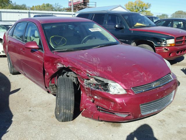 2G1WB58K169227132 - 2006 CHEVROLET IMPALA LS MAROON photo 1