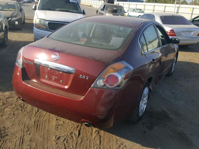 1N4AL2AP5CN503359 - 2012 NISSAN ALTIMA BAS MAROON photo 4