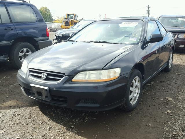 1HGCG32252A009154 - 2002 HONDA ACCORD SE BLACK photo 2