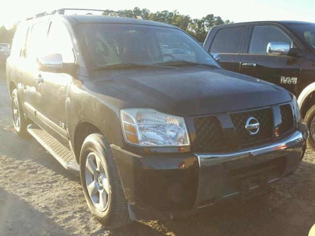 5N1AA08A75N733005 - 2005 NISSAN ARMADA SE BLACK photo 1