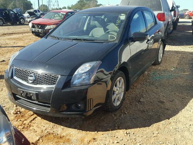 3N1AB6AP6CL710639 - 2012 NISSAN SENTRA 2.0 BLACK photo 2