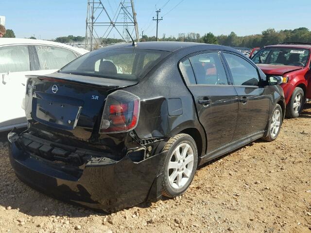 3N1AB6AP6CL710639 - 2012 NISSAN SENTRA 2.0 BLACK photo 4