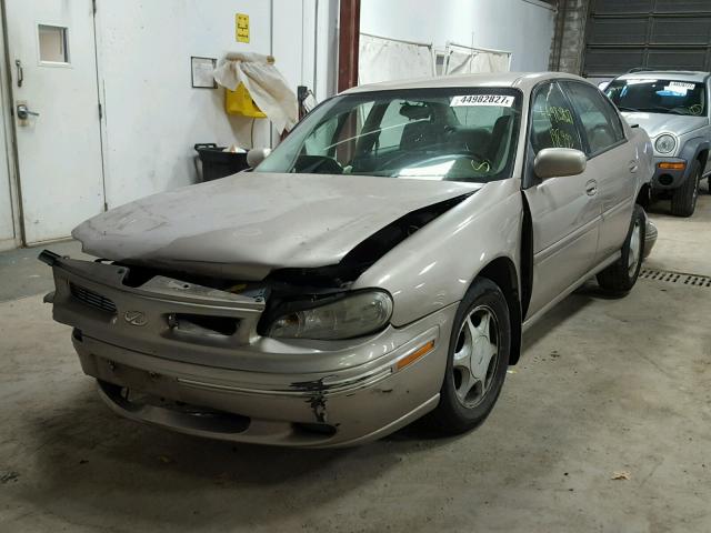 1G3NG52M9X6338471 - 1999 OLDSMOBILE CUTLASS GL TAN photo 2